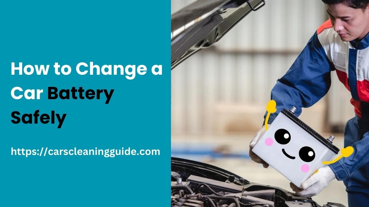 How to Change a Car Battery Safely