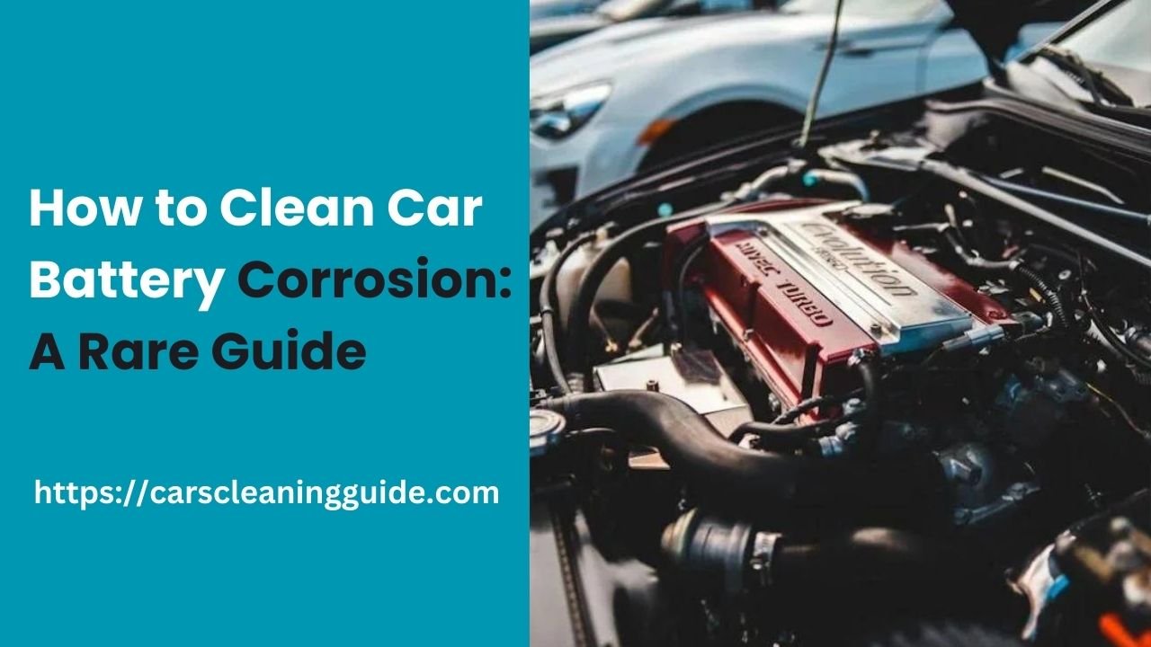 How to Clean Car Battery Corrosion: A Rare Guide